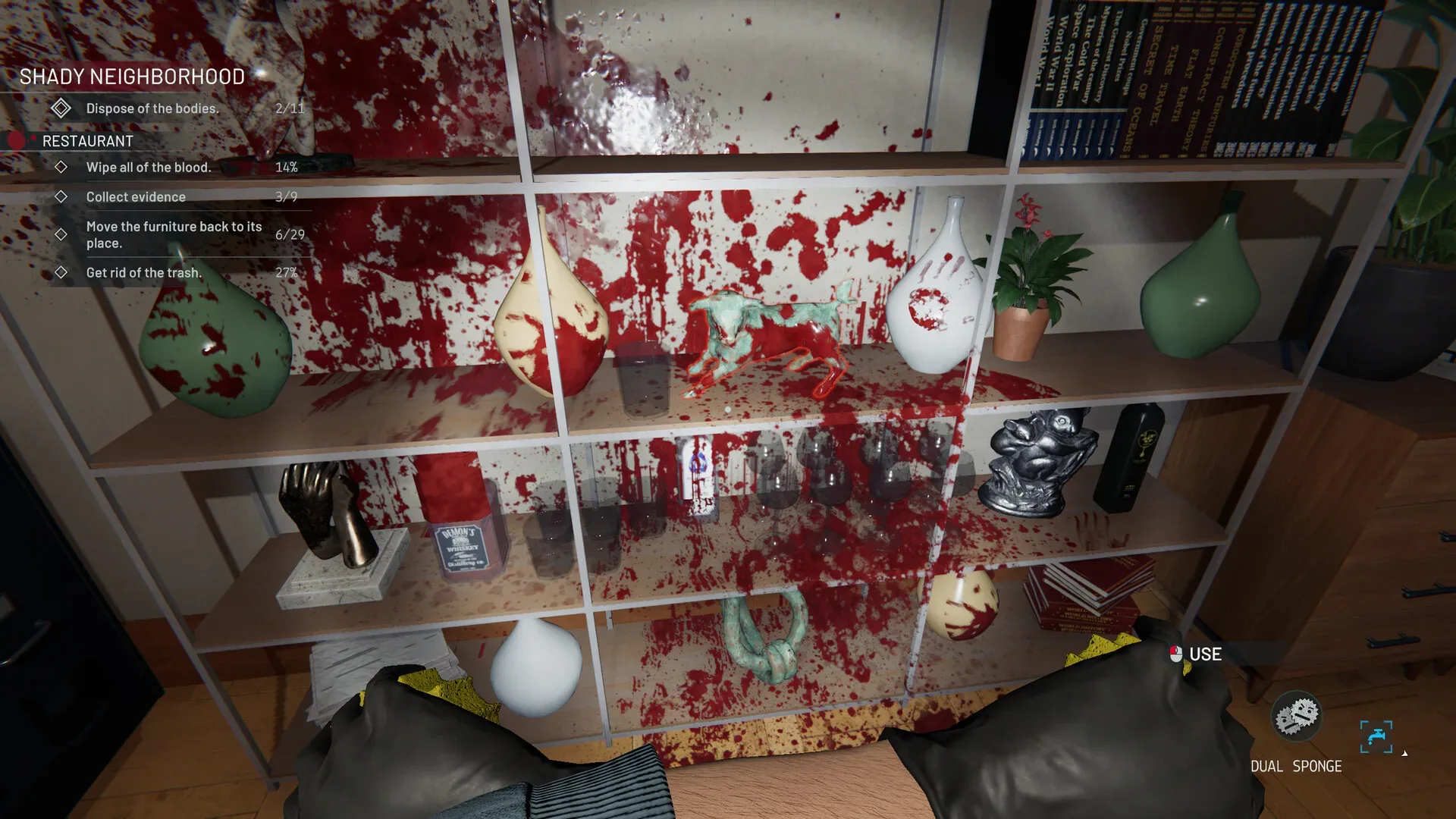 Crime Scene Cleaner — сцена на локации после уборки